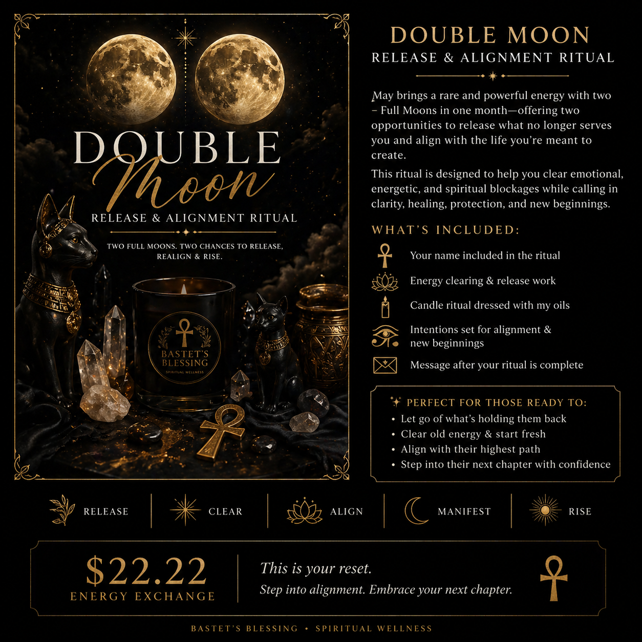 Double Moon Release & Alignment Ritual